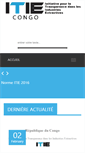 Mobile Screenshot of itie-congo.org